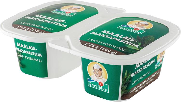 Snellman Maalaismaksapasteija 2x75g