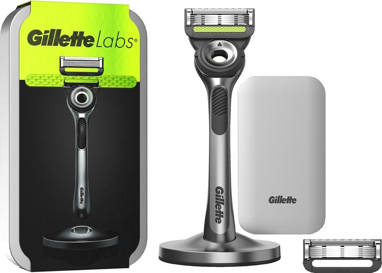 Gillette Labs with Exfoliating Bar partahöylä+matkakotelo+vaihtoterä