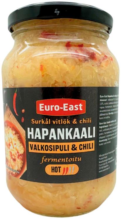 Euro-East Hapankaali valkosipuli & chili 460g