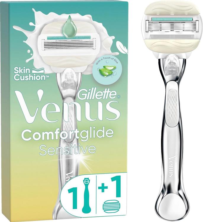 Gillette Venus Comfortglide Sensitive with Aloe ihokarvanajohöylä