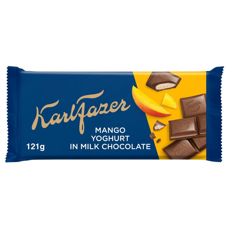 Karl Fazer Mangojogurtti suklaalevy 121g