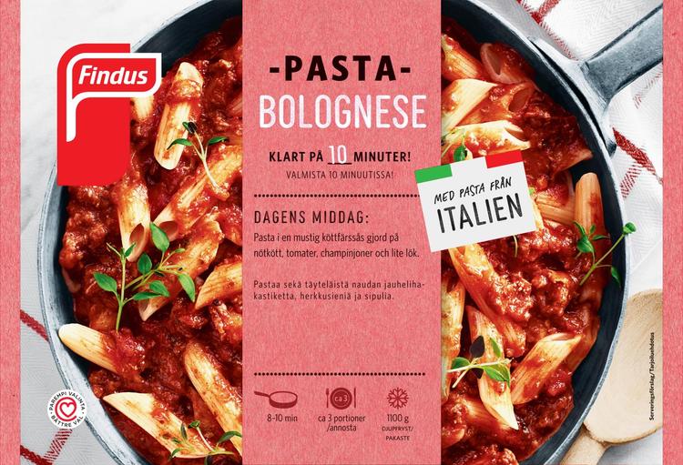 Findus Pasta Bolognese 1100 g, pakaste