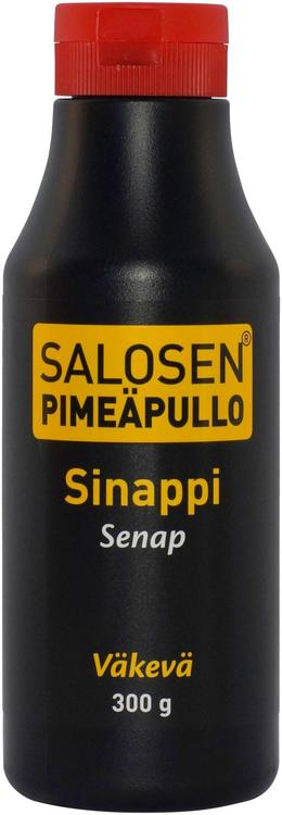 Salosen Pimeäpullo 300g Sinappi väkevä