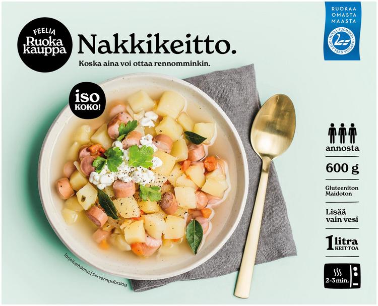 Feelia Ruokakauppa Nakkikeitto 600 g