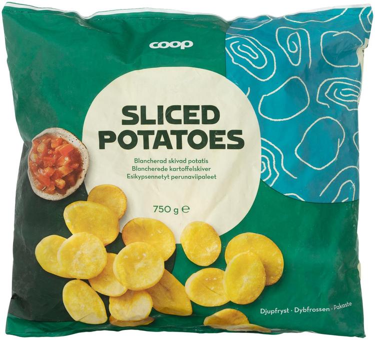 Coop perunaviipaleet 750 g pakaste