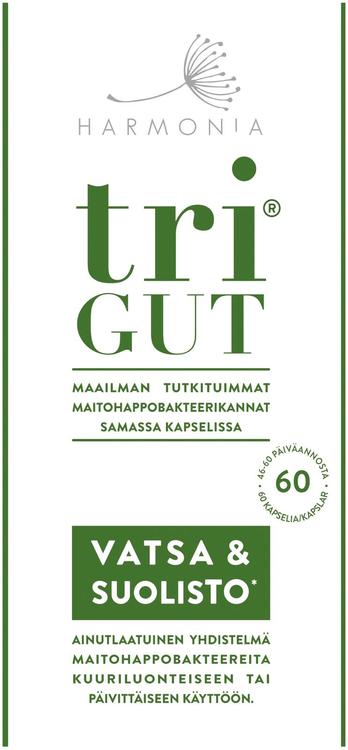 Harmonia triGUT maitohappobakteerivalmiste 60 kaps.