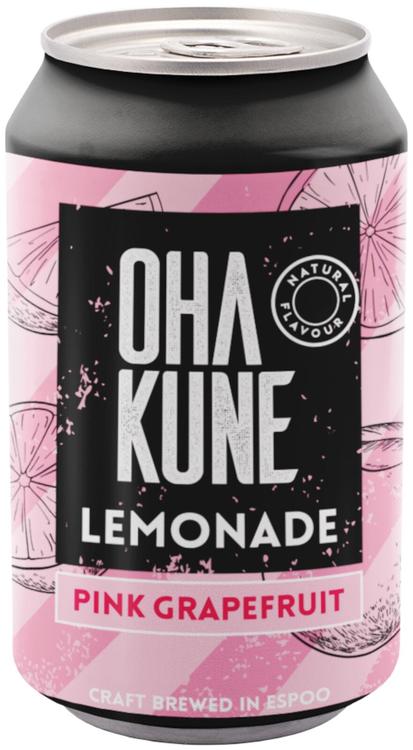 Ohakune Lemonade Pink Grapefruit virvoitusjuoma 330ml