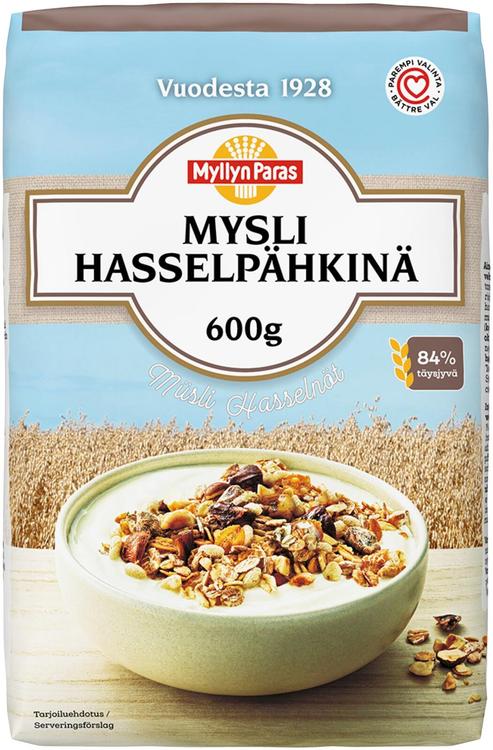 Myllyn Paras Mysli Hasselpähkinä 600g