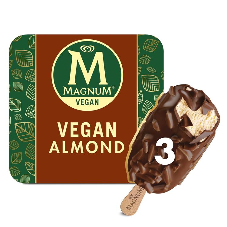 Magnum Vegan Almond Jäätelö Monipakkaus 270ml/216g