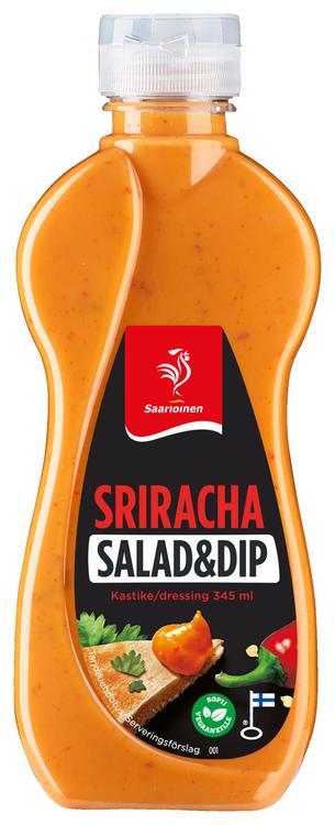 Saarioinen Sriracha salaatti- ja dippikastike 345ml