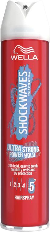 Wella Shockwaves 250ml  Power Hold Hiuskiinne