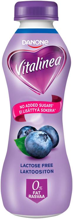 Danone Vitalinea juotava mustikkajogurtti 290g