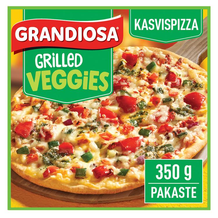 Grandiosa grilled veggies kiviuuni pakastepizza 350g