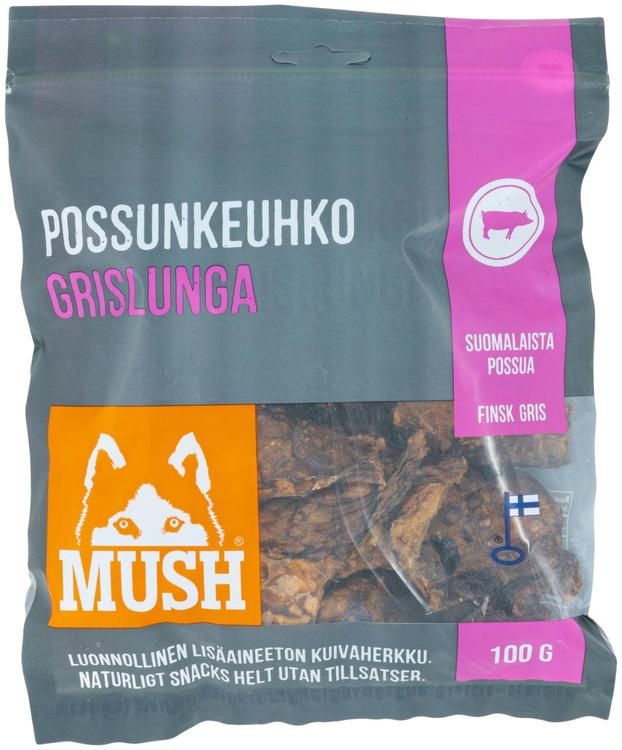 6x Mush Snacks possun keuhko 100g