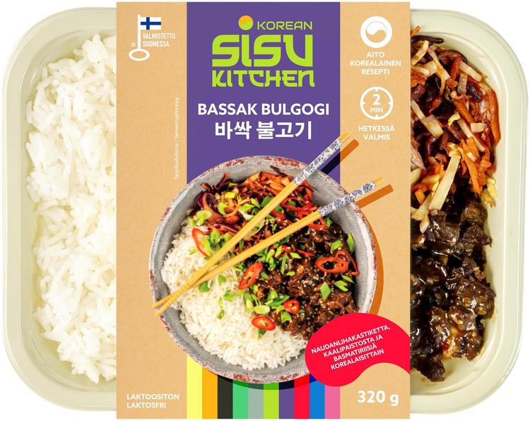 Korean Sisu Kitchen Bassak Bulgogi 320g