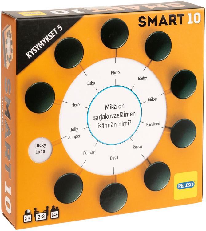 Peliko seurapeli Smart10 kysymykset 5