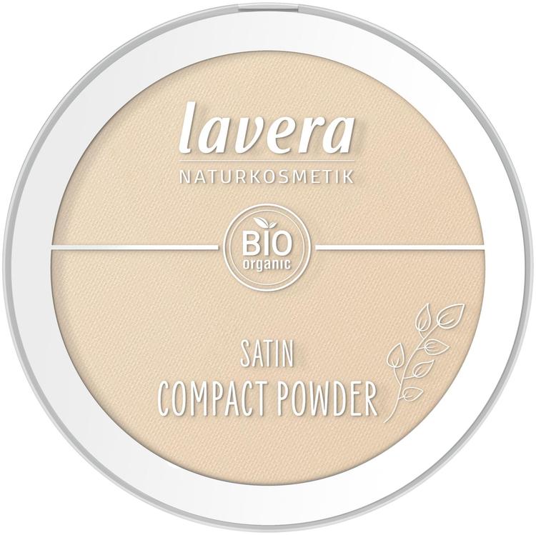 lavera Satin Compact Powder –Medium 02- 9,5 g