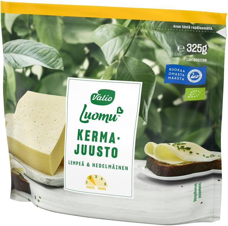 Valio Luomu™ kermajuusto e325 g