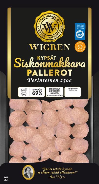 Wigren Kypsä Siskonmakkara Pallero 250g