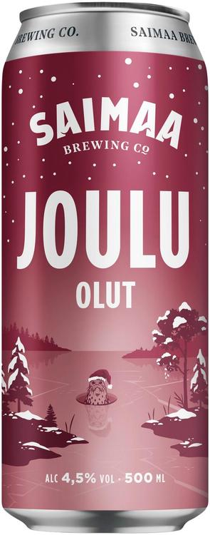 Saimaa Jouluolut 4,5% olut 0,5l tölkki