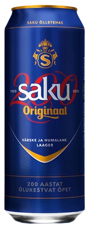 Saku Originaal õlu 4,7%vol 500ml