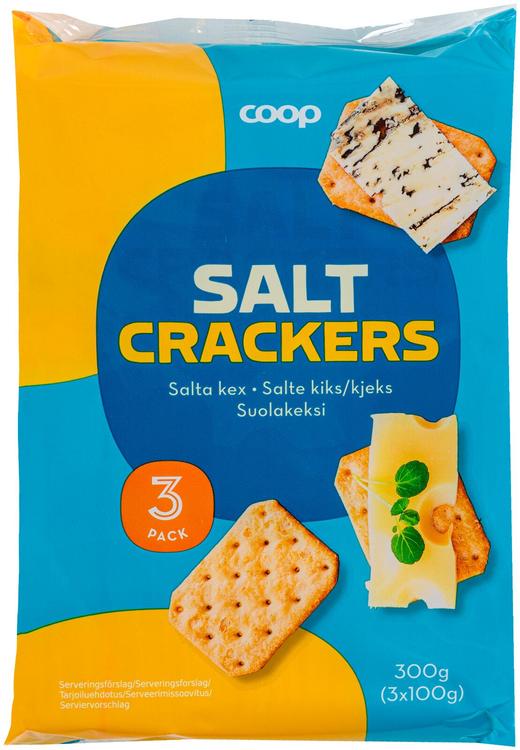 Coop Salt Crackers suolakeksi 300 g