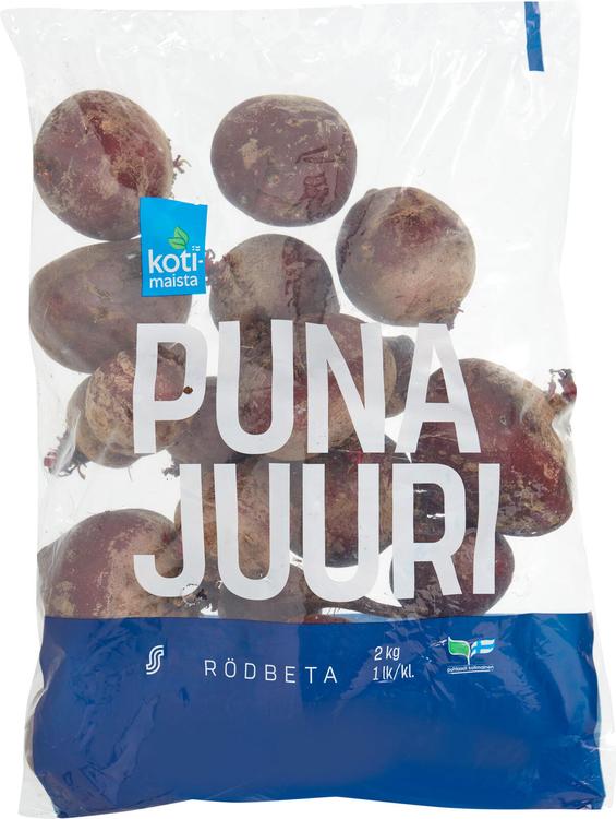 Kotimaista punajuuri 2kg