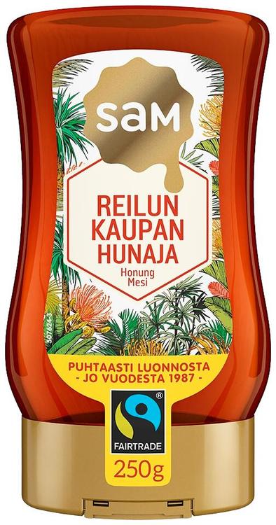 Hunajainen SAM Reilun Kaupan Hunaja 250g