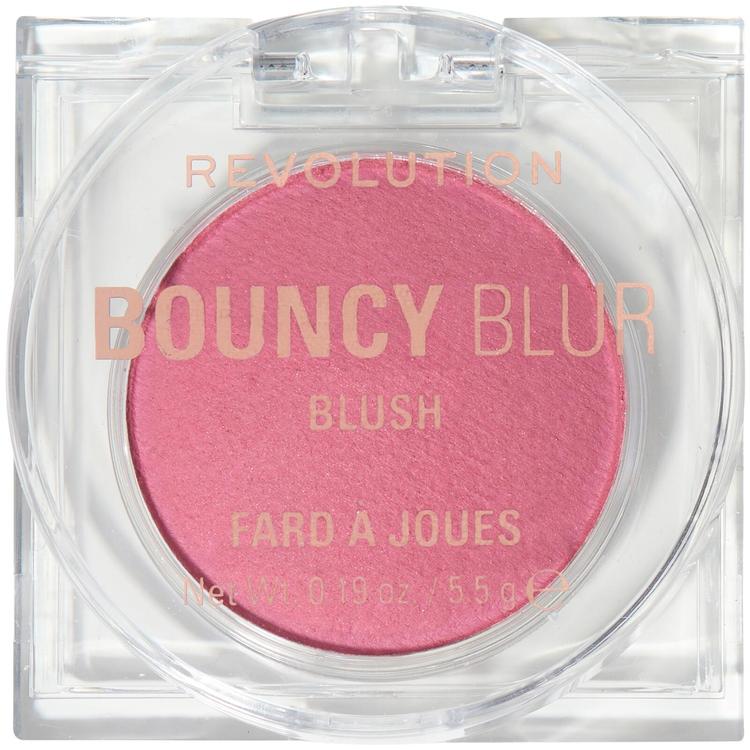 Revolution bouncy blur blush cheek+lip poski ja huulimeikkivoide 5,5g blurry rose