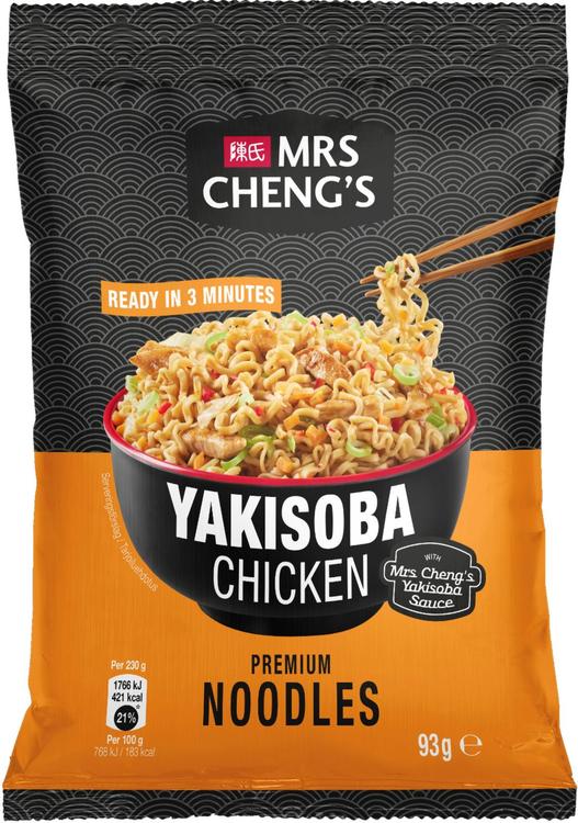 Mrs Cheng’s Yakisoba nuudeli kana 93g
