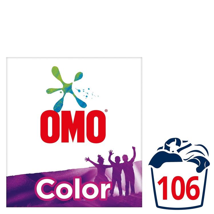 Omo Color Pyykinpesujauhe Värillisille vaatteille 3.72 kg 106 pesua