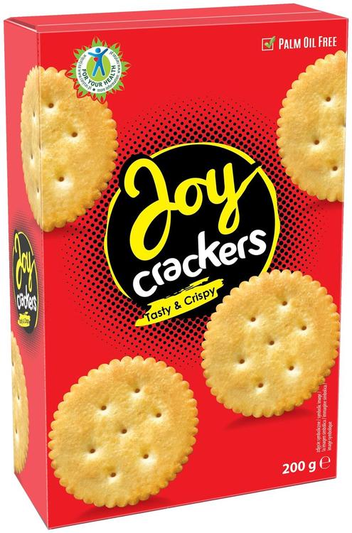 Joy Crackers suolakeksejä 200g