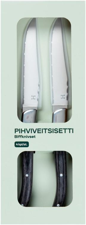 House pihviveitsisetti Amefa X House 4 kpl