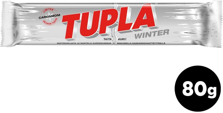 Tupla Winter Cardamom suklaapatukka 80g