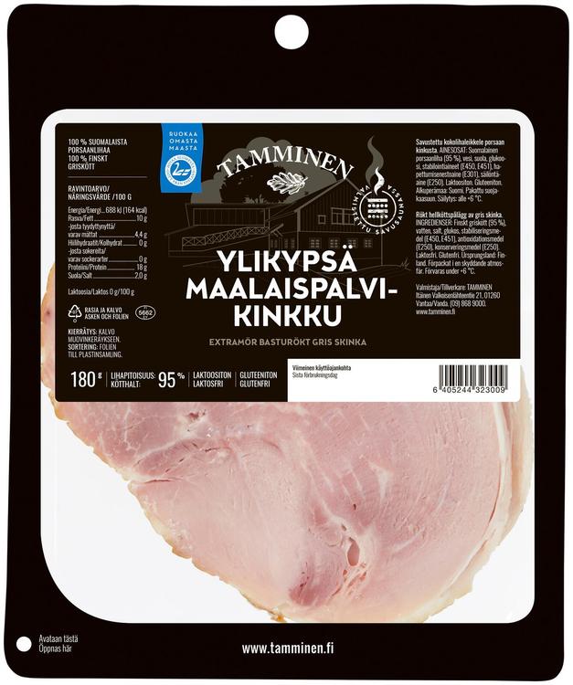 Tamminen ylikypsä maalaispalvikinkku 180g