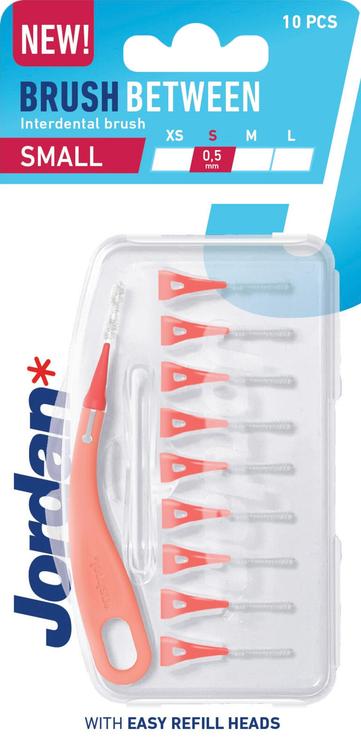 Jordan Brush Between S 0,5mm Interdental Brush hammasväliharja 10kpl