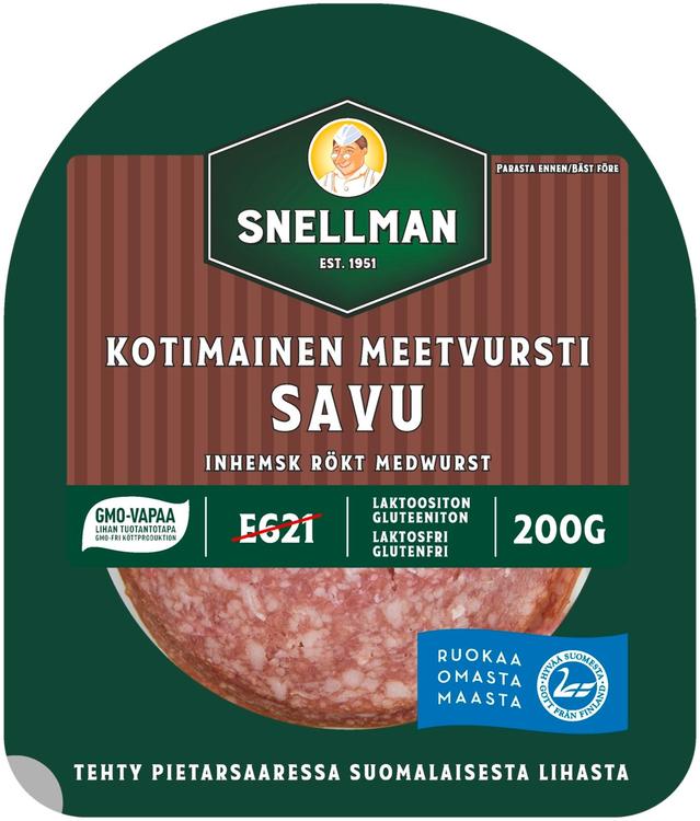 Snellman Kotimainen savumeetvursti 200g