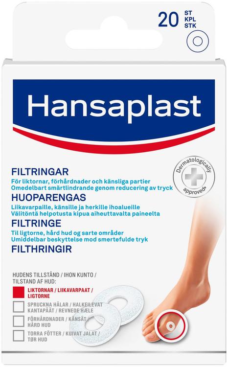 Hansaplast 20kpl Huoparengas pyöreä