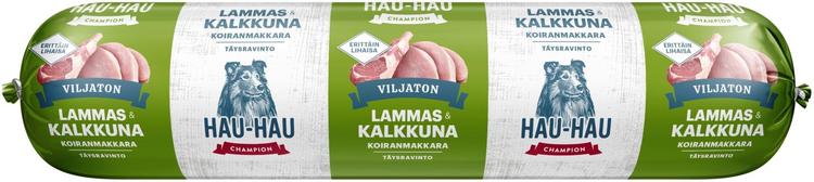 Hau-Hau Champion Viljaton koiranmakkara lammas-kalkkuna täysravinto 350 g