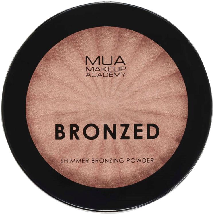 MUA Make Up Academy Bronzed Shimmer Bronzing Powder 13 g Solar Shimmer 100 aurinkopuuteri