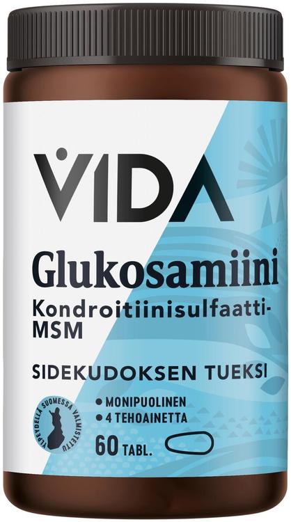 Vida Glukosamiini-kondroitiinisulfaatti-MSM ravintolisä 60 tabl