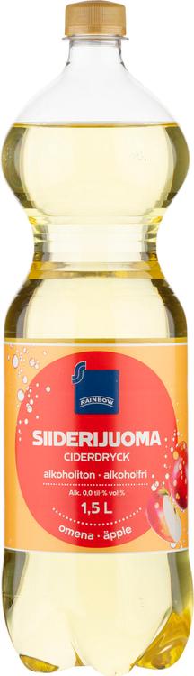 Rainbow omenasiiderijuoma alkoholiton  1.5 l