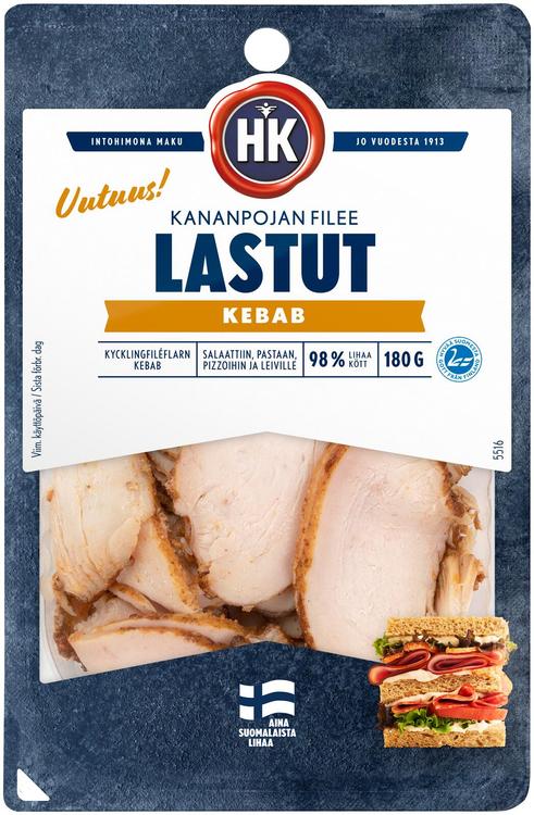 HK Lastut Kananpojan filee Kebab 180 g