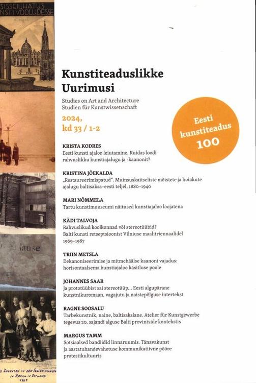 KUNSTITEADUSLIKKE UURIMUSI