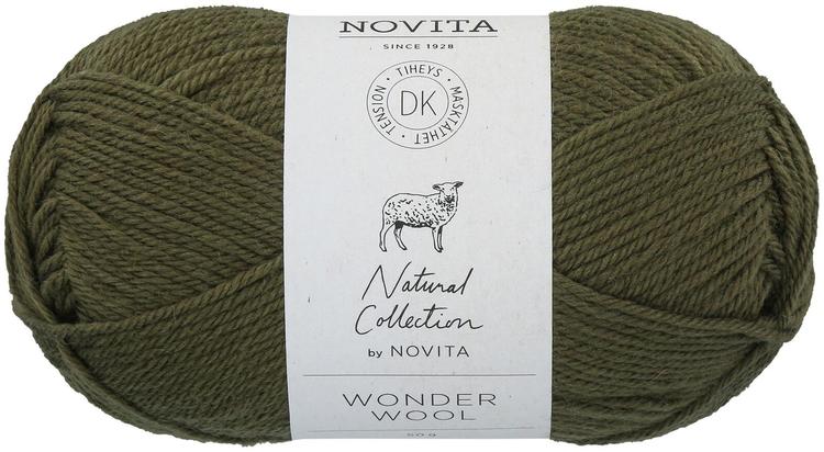 Novita lanka Wonder Wool DK 50 g luonto 392