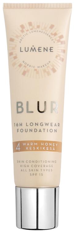 Lumene Blur Pitkäkestoinen meikkivoide SK15 4 Keskikesä 30ml