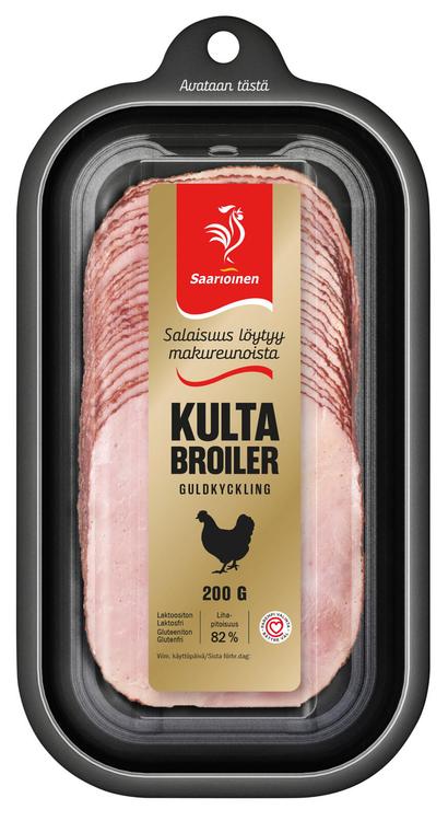 Saarioinen Kultabroiler limiviipale, kokolihavalmiste 200g