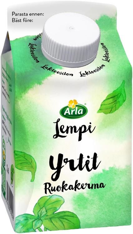 Arla Lempi Yrtit ruokakerma laktoositon 2 dl