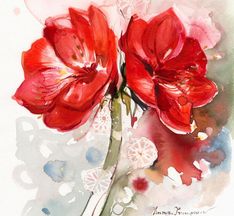 Havi tissue lautasliina Amaryllis 24cm 20kpl