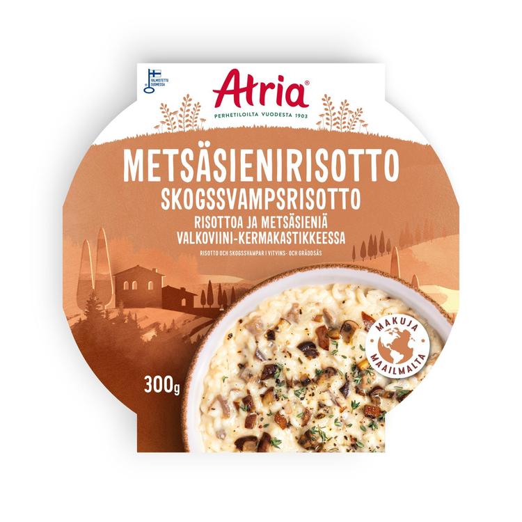 Atria Metsäsienirisotto 300g